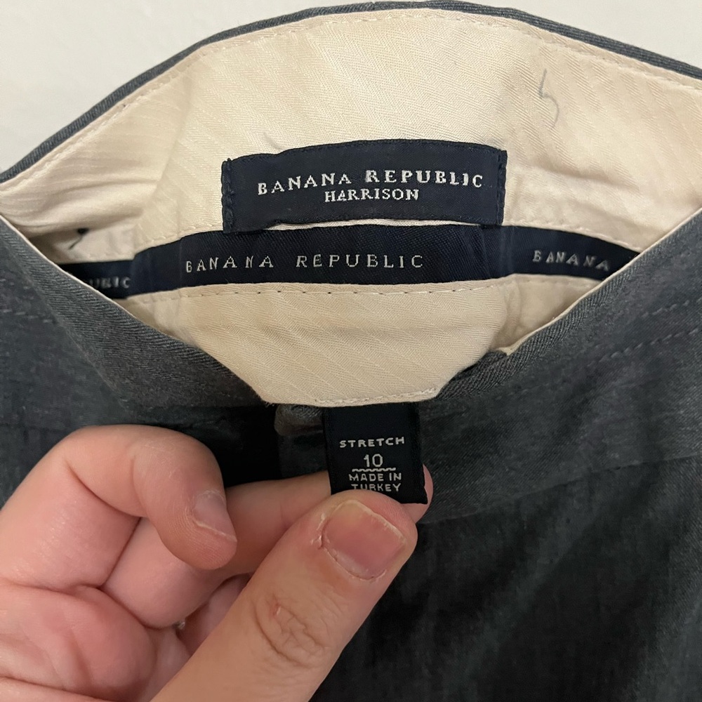 Banana Republic Dark Gray Women's Pants - Picture 4 of 5